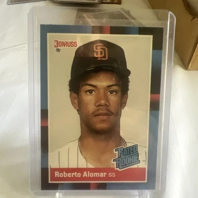 Donruss Baseball Rated Rookies 1988 #34 Roberto Alomar (RC) Foto 1 de 2