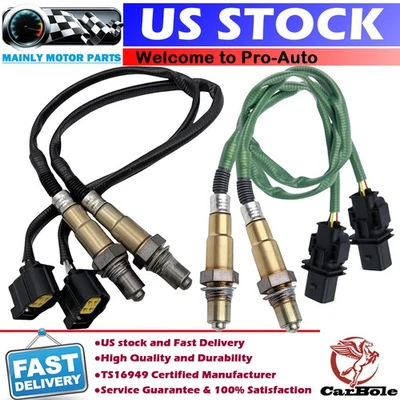 4 x Sensor de Oxigênio Up+Downstream Para Mercedes-Benz C300 2008-2012 E350 E550 2011 - Imagem 1 de 4