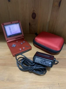 Game Boy Advance SP GROUDON EDITION - Reshell mit neuem Akku und Hülle ! - Bild 1 von 5