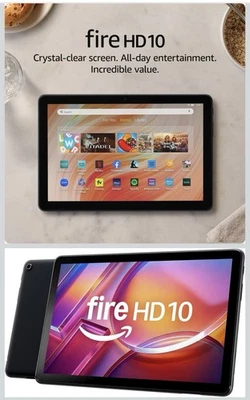 Amazon Fire HD 10 Tablet (2023 Release) – 10.1” 1080p Full HD, 32GB, Octa-Core - Image 1 of 3
