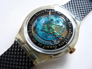 Swatch 1992 automatic model, Earth Summit TIME TO MOVE Part number SAK102 - Picture 1 of 10