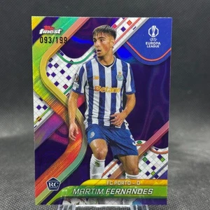 Martim Fernandes 2024-25 Topps Finest UEFA Club Competitions Purple Lava /199 42 - Picture 1 of 2