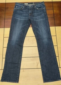 AG Adriano Goldschmied Jeans Mens 36x36 Blue The Protégé Straight Leg Denim USA - Picture 1 of 10
