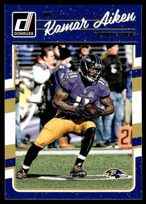 2016 Donruss #24  Kamar Aiken        Baltimore Ravens - Image 1 of 2