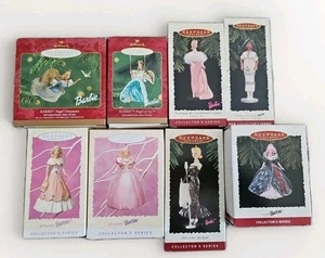 8 Hallmark Barbie Ornamente Engel Holiday Solo 8 Stück Neu 1990er  - Bild 1 von 10