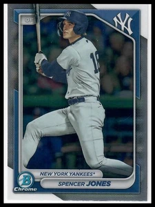 2024 Bowman #BCP-32 Spencer Jones New York Yankees RC Rookie - Picture 1 of 2