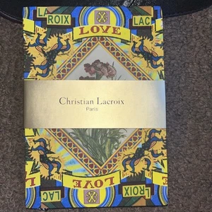 CHRISTIAN LACROIX PARIS NOTEPAD JOURNAL-NEW - Picture 1 of 2