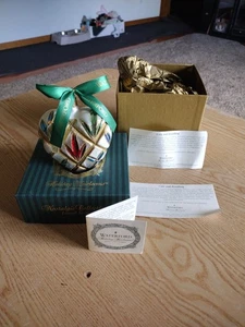 Waterford Holiday Heirlooms Killeen Joyous Season Herz ORNAMENT WEIHNACHTEN 😍😍 - Bild 1 von 13