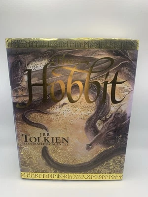 The Hobbit (JRR Tolkien) 1997 Vintage Hardcover Book Illustrated By Alan Lee  Foto 1 de 4