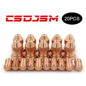 20pcs 21150 21330 Plasma Electrode Nozzle 50A for Esab PT-20/AM PT25 torch parts - Picture 1 of 3