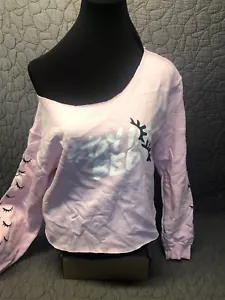 EyeLash-Lash In Style-Pink~ Stay In Bed SweatShirt-Size S-Eyelashes - Picture 1 of 8