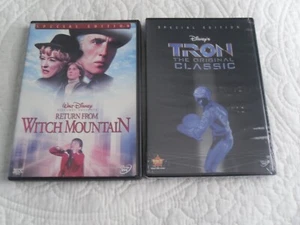 RETURN FROM WITCH MOUNTAIN: BETTE DAVIS & TRON (NEW IN CASE) : JEFF BRIDGES DVDS - Picture 1 of 2