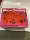 Vintage Incense Cones Summer Strawberry and original box 36 total