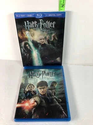 Harry Potter and the Deathly Hallows Part 2 Blu Ray DVD /NO DIGITAL COPY  - Used - Image 1 of 4