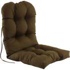 Brown Adirondack Indoor Outdoor Chair Cushion