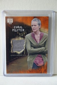 Topps THE WALKING DEAD Road to Alexandria Costume Relic R-CP Carol rust #37/99