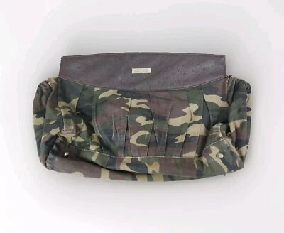 Miche Classic Purse SHELL ONLY Fits Classic Bag STEPHANIE Green Brown Camoflage - Image 1 of 4