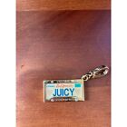 Juicy Couture Gold Tone California Car License Plate Charm 2007 YJRU1054