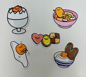 Sanrio Gudetama Stickers Egg Cartoon Phone Stickers Bowl Desserts Food Arts Cute - Picture 1 of 4