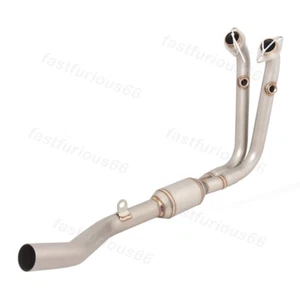 Slip for CF-Moto 450SR 2022-2025 Exhaust System Muffler Front Header Link Pipe - Picture 1 of 6