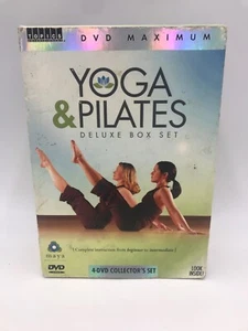 Yoga & Pilates DVD Box Set - Picture 1 of 2