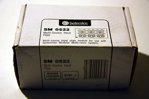 SYSTEMLINE SM 0522 MULTI SOURCE INPUT MODULE PLATE NEW NEUF - Bild 1 von 2