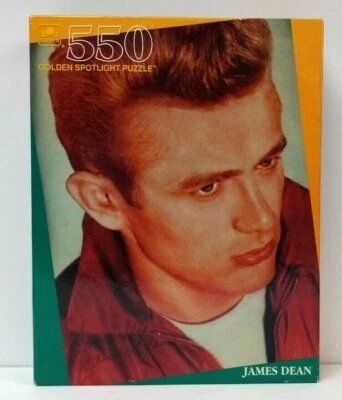 Puzzle vintage James Dean Golden Spotlight 550 pezzi 1991 nuovo sigillato - Immagine 1 di 4
