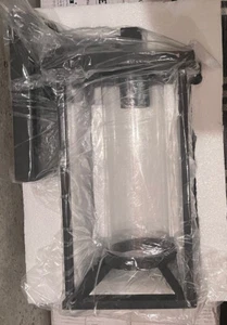 The Great Outdoors 72472-66 Trescott 1-Light Outdoor Fixture 12-1/2" Tall Black - Picture 1 of 4