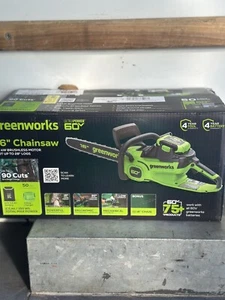 60V 16" 1.5kW Brushless Chainsaw with 2.5 Ah Battery & 3 Amp Charger 2028602 - Picture 1 of 10