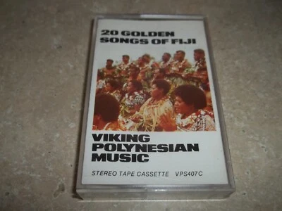 VIKING POLYNESIAN MUSIC 20 Golden Songs Of Fiji CASSETTE TAPE VPS407C Islander - Image 1 of 2