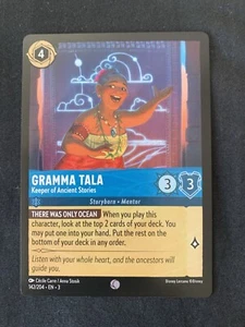 Lorcana Into the Inklands Gramma Tala-Keeper Of Ancient Stories NON-FOIL 142/204 - Picture 1 of 1