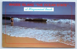 Postal Misquamicut Beach Rhode Island - Ocean State - Imagen 1 de 2