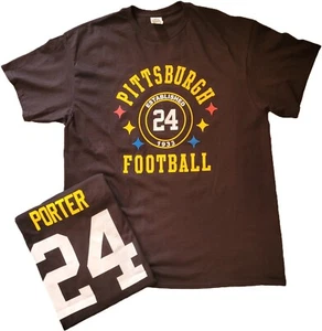 Joey Porter Jr large Pittsburgh Steelers jersey style t shirt - Picture 1 of 3