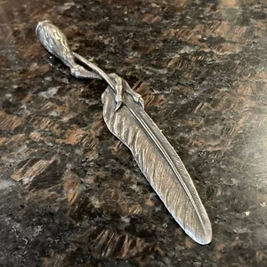 Figural 'Bird Claw' and Feather Letter Opener - Picture 1 of 6