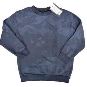 New Kid's Dark Blue Long Sleeve Sweatshirt size Small 6/7 - Picture 1 of 3