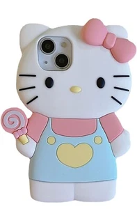 Hello Kitty 3D Bow Kawaii Silicone Phone Case for iPhone 13 Pro Max 6.7" SEALED - Picture 1 of 4