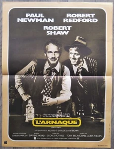 L'ARNAQUE/THE STING/ROY HILL/PAUL NEWMAN/ROBERT REDFORD/AFFICHE ORIGINALE 40X60 - Bild 1 von 1