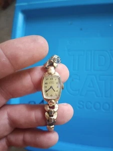 vintage elgin ladies watch 10k gold filled - Picture 1 of 6