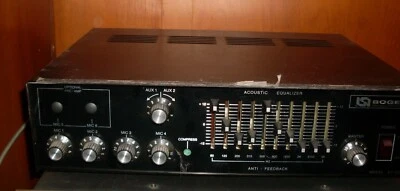 Bogen CT-60B Equalizer 60W PA Amplifier As is  - Image 1 of 4