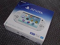 SALE PlayStation Vita Wi-Fi Console System PCH-2000 Light Blue White PS Vita