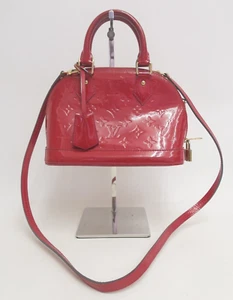 Authentic Louis Vuitton Monogram Vernis Alma BB 2Way Shoulder Hand Bag #32537 - Picture 1 of 24