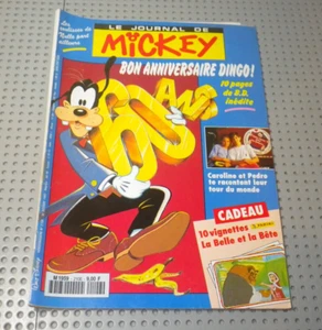 Le Journal de Mickey #2106 - Oct. 1992 - Supplément Panini La Belle & La Bête - Bild 1 von 6