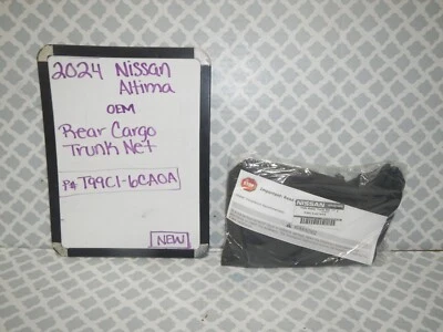 Red y ganchos para maletero de carga trasero Nissan Altima 2024 OEM T99C1-6CA0A Foto 1 de 3