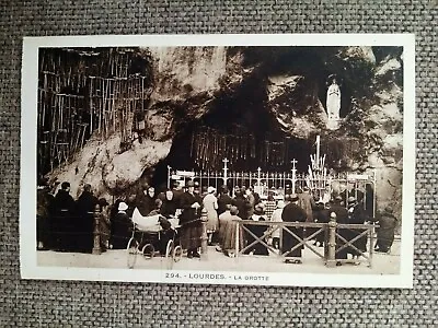 Cpa Lourdes La Grotte • 3.18€