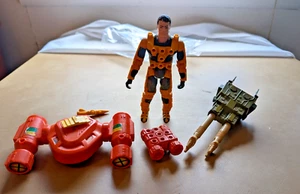 Modellino vintage Jake Rockwell Centurions 1986 Kenner con accessori - Foto 1 di 4