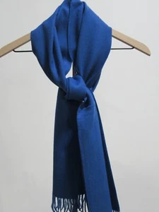 Australian Alpaca Connection Scarf Cornflower Blue 12 X 70 *NEW* - Picture 1 of 5