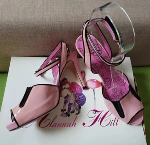 ALANNAH HILL " DIRTY PRETTY GIRL" shoes HEELS pink used once SIZE EURO 40/ US 9 - Picture 1 of 12