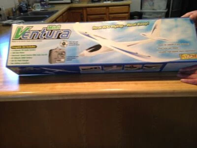 Flyzone Mini Ventura RC Sport Glider Airplane - RTF Version - Image 1 of 4