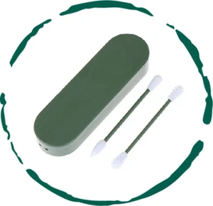 Reusable Silicone Cotton Swab 2-Pack - Picture 1 of 8
