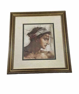 Michelangelo Serie gerahmter Kunstdruck Wandaufsteller Buonarroti Kreation 14x13 - Bild 1 von 11